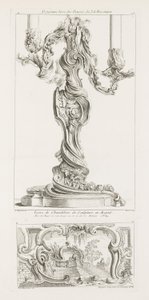 Boek van Kandelaren van Zilversculptuur door Juste Aurèle Meissonnier